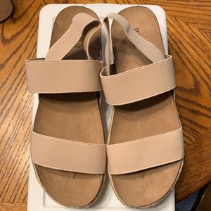 A.n.a light pink sandals